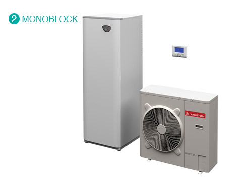 Monoblock aerotermia madrid